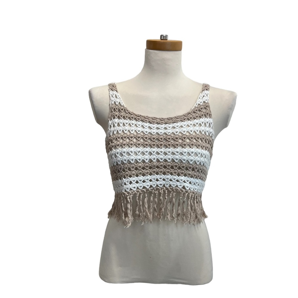 Revolve Tularosa Crochet Cropped Top